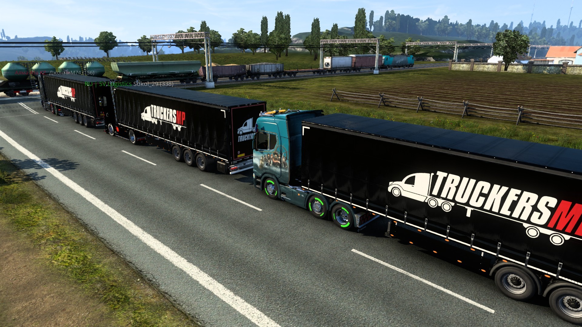 Стрим в Euro Truck Simulator 2. TruckersMP.ProMods Europe (2.65) Версия 1.47.