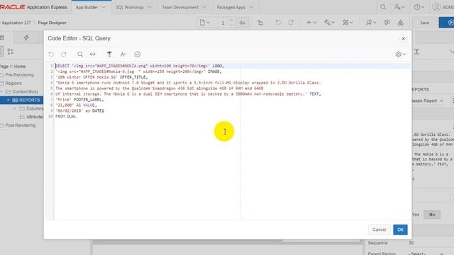Oracle APEX - Web Template Example смотреть онлайн