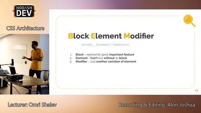 CSS Architecture - the magic behind the beauty with Omri Shalev (Hebrew) смотреть онлайн