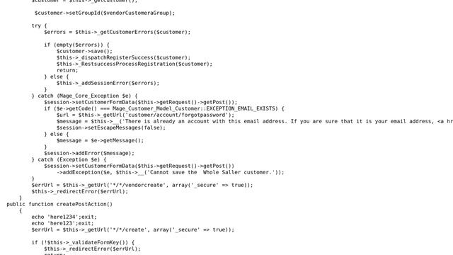 Magento: Override Account Controller for registration function смотреть онлайн