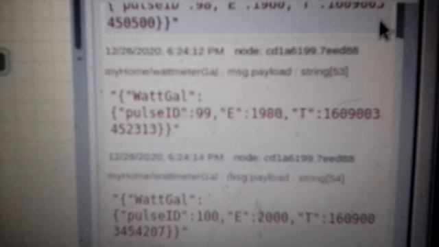 MQTT sub messages : json format смотреть онлайн