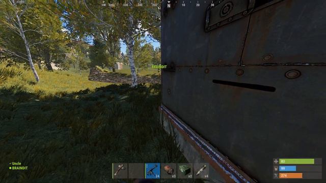 Отбивка Дома и Паника! - Раст с Олегом - RUST смотреть онлайн