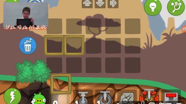 Bad Piggies - плохие свиньи и их тачки gameplay. YaGamer смотреть онлайн