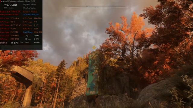7900 XTX 🖥️ 7700X 🎮 Dying Light 2 @1440p FSR 2 Quality, High Max Settings + Ultra Ray Tracing смотреть онлайн