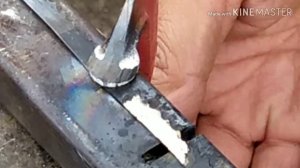 Пайка тонкого полотна (0,3 мм) ленточной пилы Энхель.