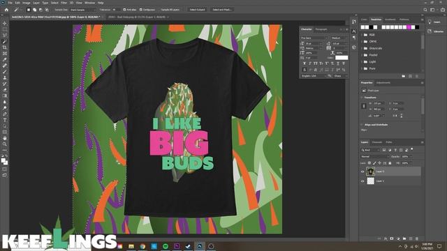 How To: REMOVE BACKGROUND From Image Photoshop (2021) | Keeflling Designs | Adobe Photoshop Tutoria смотреть онлайн