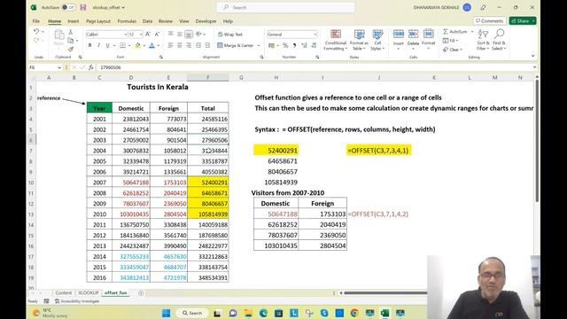 XLOOKUP and OFFSET Functions in Excel || VLOOKUP VS XLOOKUP Vs INDEX AND MATCH || OFFSET AND XLOOKU смотреть онлайн