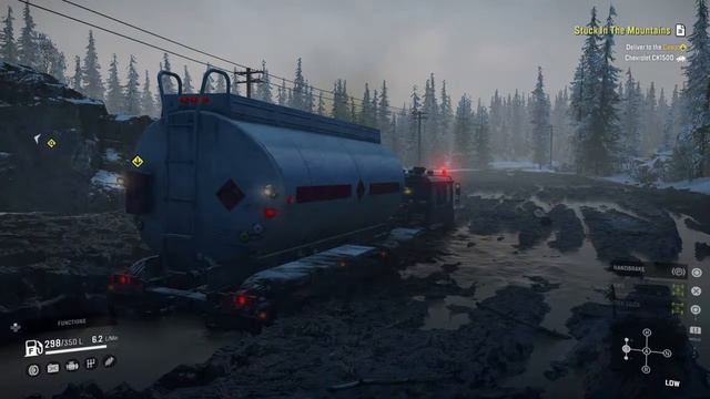 Snowrunner Azov 5319 Vs Azov 64131 Vs Azov 73210 , Alaskan Mud Pit Test