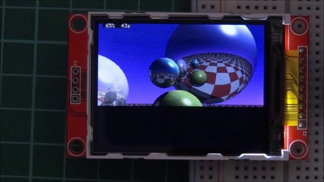 Raytracing On ESP8266 And ILI9341 LCD Display