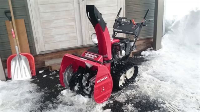 【除雪機】ホンダ除雪機 HSS760n(JX1)の話2 ｜ HSS760