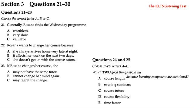 21 10 2017 IELTS LISTENING PRACTICE TEST 2017 WITH ANSWERS смотреть онлайн