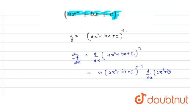 `(ax^(2) + bx + c)^(n)` смотреть онлайн