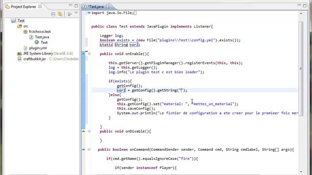 [MTT]Tuto Plugins Bukkit- épisode 3 смотреть онлайн