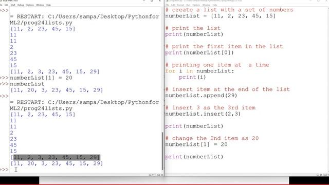 Python Programming for Machine Learning - Group 2 - Session 6: Data Structures смотреть онлайн