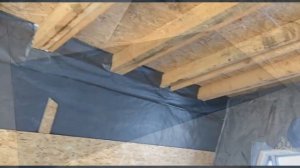 Укладка утеплителя, монтаж пароизоляции и плит ОСБ