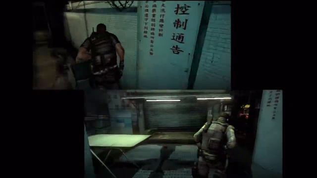 Resident Evil 6 Split Screen Professional Difficulty Gameplay 4/4 смотреть онлайн
