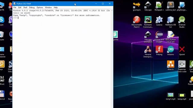 Python: 01.Встановлення Python IDLE (Python 3.8 32-bit) (українською) смотреть онлайн