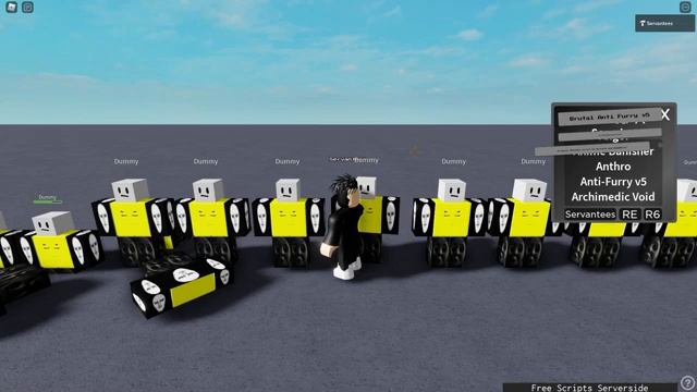 Roblox Serverside Script Showcase Vanta X Hub смотреть онлайн