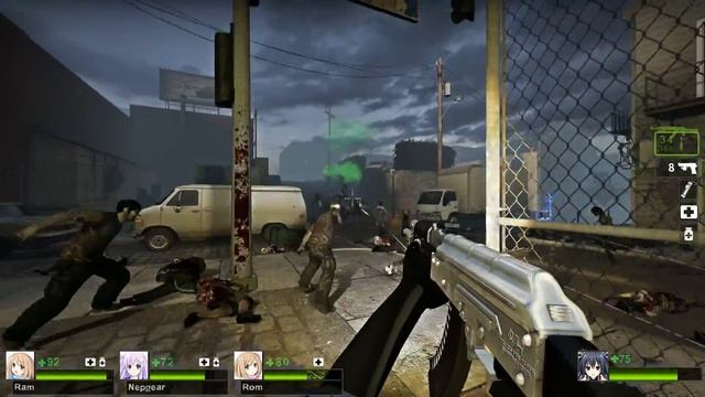 Left 4 Dead 2 Neptunia Mod: The Sacrifice (3/3) Port Finale смотреть онлайн