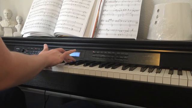 LOTR: TTT Gollum's Song (Full Version)- Piano Solo (Privia PX-780) смотреть онлайн