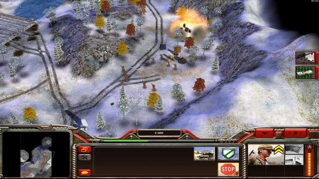 Command & Conquer Generals - China Mission 4, Tanggula Mountains - (Brutal Difficulty, 1440p, HD) смотреть онлайн