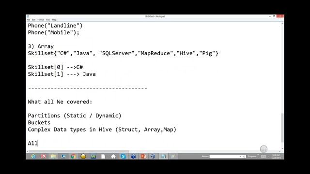 Zoom Skills Hadoop Hive Partitions/Buckets смотреть онлайн
