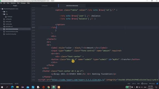 Spark foundation / Basic Banking System/ Task-1 / Web Development Intern/ смотреть онлайн