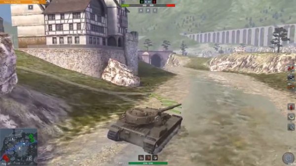 Все тонкости карты Альпенштадт WoT Blitz