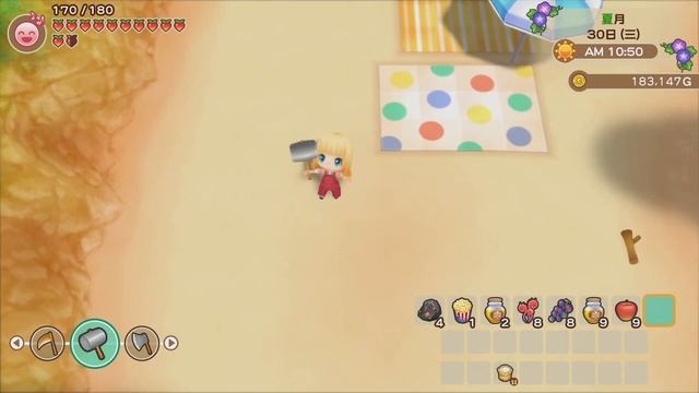 Story of Seasons Friends Of Mineral Town Gameplay - How to Plant Pineapples in All Seasons [English смотреть онлайн