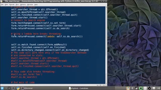 Mastering GUI Programming with Python | 10. Multithreading with QTimer and QThread смотреть онлайн
