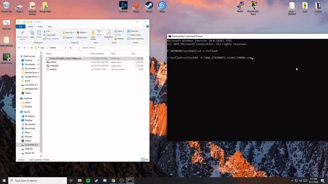 Using NVFlash to Flash VBIOS on NVIDIA GPUS - 1080 ti Example смотреть онлайн