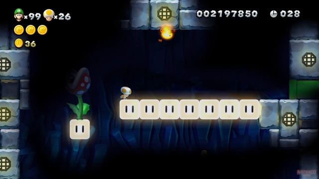 New Super Luigi U Co-Op Walkthrough - World 6 - Rock-Candy Mines (2 Player) смотреть онлайн