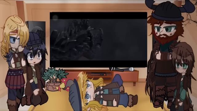 Past!Httyd react to the battle against the Red Death || Gacha Reaction || 1/? смотреть онлайн