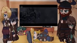 Past!Httyd react to the battle against the Red Death || Gacha Reaction || 1/?