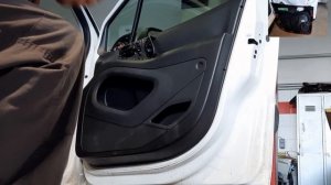 Citroen Berlingo 2/ Peugeot Partner 2 remove door panel, remove and reinstall door handle - tutoria