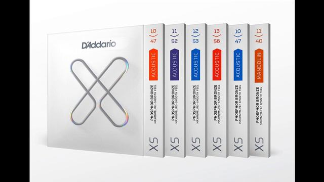 D’Addario XS Coated Strings Available Now смотреть онлайн