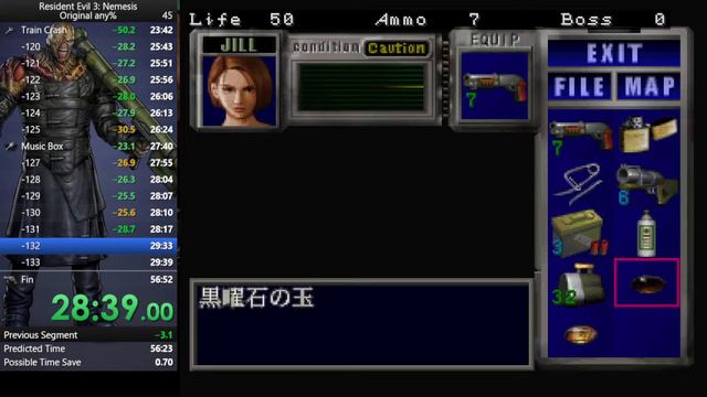 NEW PB! 53:58.03!! Resident Evil 3: Nemesis (SourceNext; Original Heavy Mode) смотреть онлайн