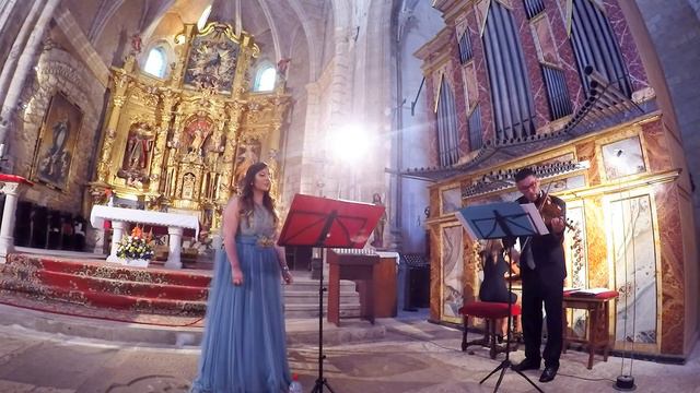 ADAGIO ALBINONI. Natalia Bravo (Soprano) Saúl (violín) Gema (órgano)