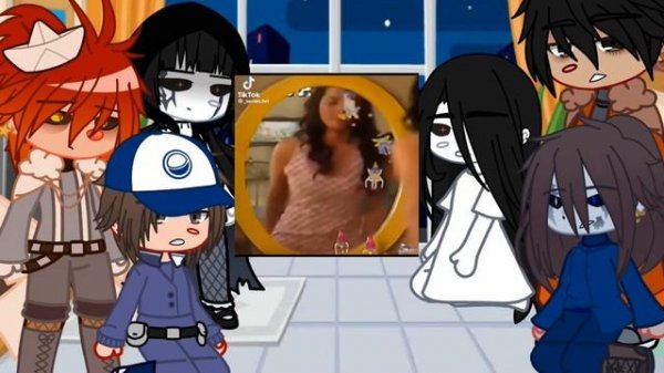 Slashers react to F/Yn [ Sin senos no hay paraiso] [Part 2]?❤️