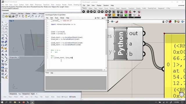 The Grasshopper Python Component - Intro 2 | contrasting native and python components смотреть онлайн