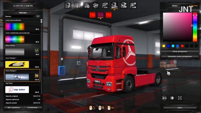 [ETS2 v1.36] Mercedes Axor 1840 MP3 Reworked смотреть онлайн