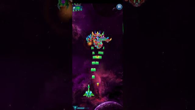 Galaxy Attack: Alien Shooter 34 уровень смотреть онлайн