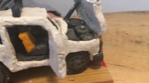 Нива из пластилина.