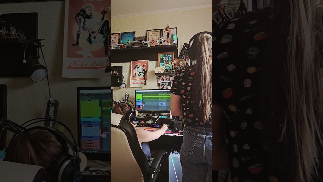 Запись кавера с Hell Jays (см. до конца! ) #animecover #кавернарусском #recording #записьвокала смотреть онлайн