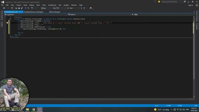 Import excel file, with use Openfiledialog and Progressbar | VB.NET TIPS смотреть онлайн