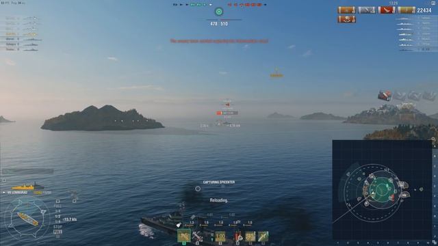 World of Warships - Ranked Destroyer Walkthrough смотреть онлайн