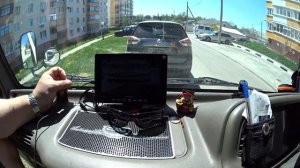 Камера заднего вида на грузовик Isuzu Elf на 24В Перевозчик31