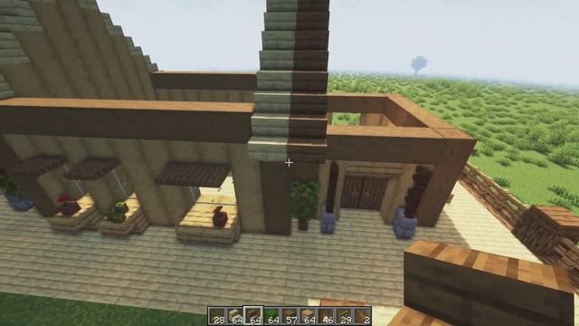 Minecraft Survival Haus bauen Tutorial 1.20 - Großes Haus bauen in Minecraft Survival Tutorial смотреть онлайн