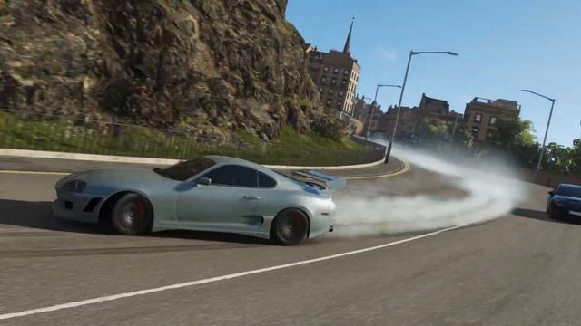 Автомобиль легенда, Toyota Supa A80. Дрифт на Супре в Forza Horizon 4 смотреть онлайн