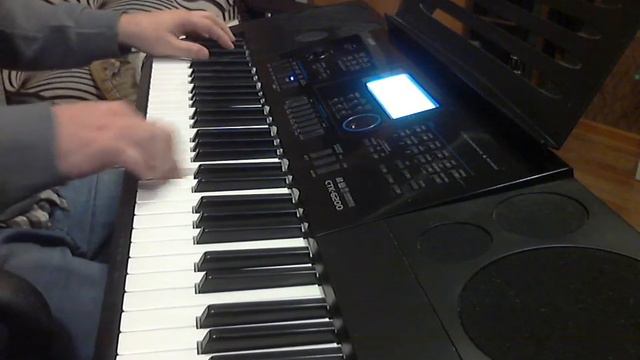 Stevie Wonder - I just called to say i love you на синтезаторе CTK-6200 смотреть онлайн